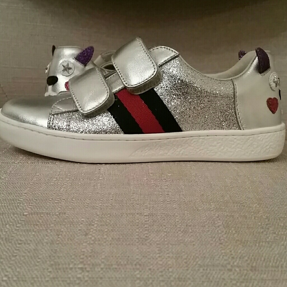 Brand New Gucci "New Ace Star" Girls Sneaker